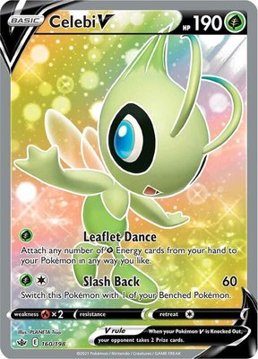 Celebi V (Full Art), Chilling Reign