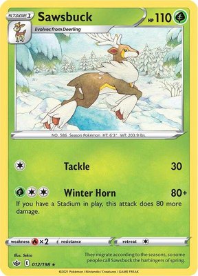 Sawsbuck, Chilling Reign