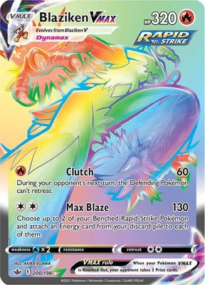 Blaziken VMAX (Secret), Chilling Reign