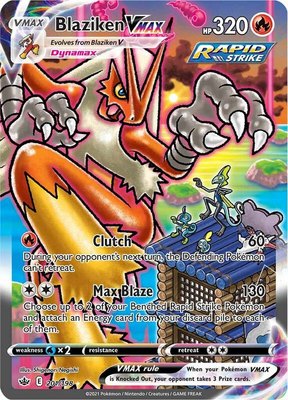 Blaziken VMAX (Alternate Art Secret), Chilling Reign
