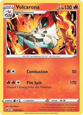 Volcarona, Chilling Reign