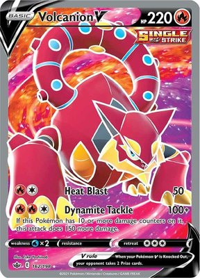 Volcanion V (Full Art), Chilling Reign