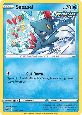 Sneasel, Chilling Reign