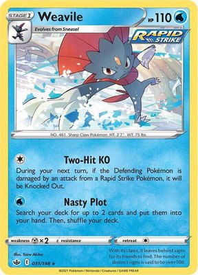 Weavile, Chilling Reign