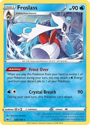 Froslass, Chilling Reign