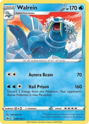 Walrein, Chilling Reign