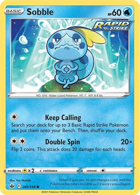Sobble, Chilling Reign