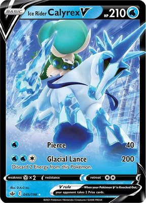 Ice Rider Calyrex V, Chilling Reign