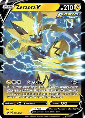 Zeraora V, Chilling Reign