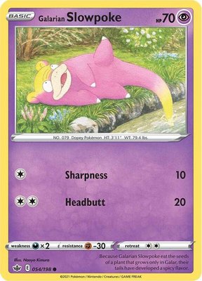 Galarian Slowpoke, Chilling Reign