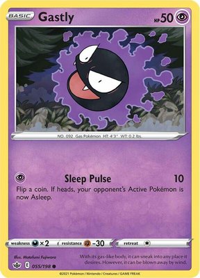 Gastly, Chilling Reign