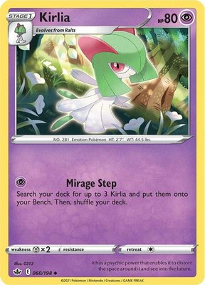 Kirlia, Chilling Reign