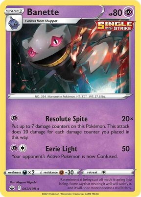 Banette, Chilling Reign
