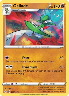 Gallade, Chilling Reign