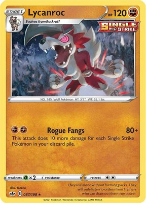Lycanroc, Chilling Reign