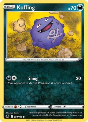 Koffing, Chilling Reign
