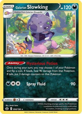 Galarian Slowking, Chilling Reign