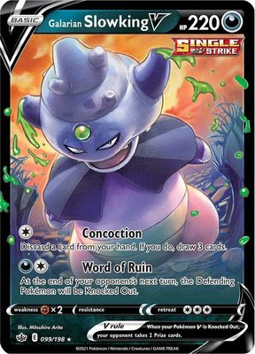 Galarian Slowking V, Chilling Reign