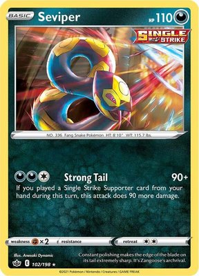 Seviper, Chilling Reign