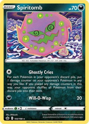 Spiritomb, Chilling Reign