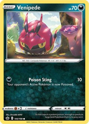 Venipede, Chilling Reign