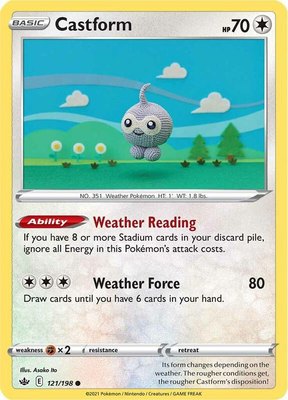 Castform, Chilling Reign