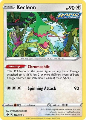 Kecleon, Chilling Reign