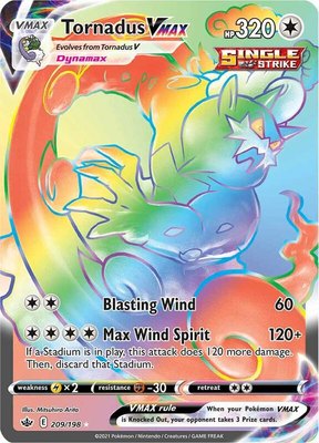 Tornadus VMAX (Secret), Chilling Reign