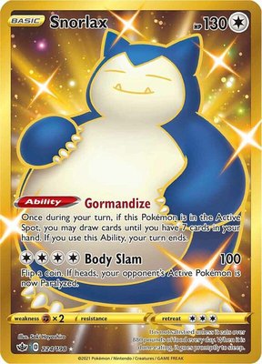 Snorlax (Secret), Chilling Reign