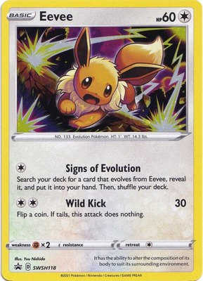 Eevee, Sword & Shield Promo Cards