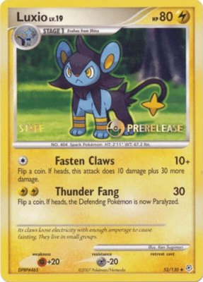 Luxio (Prerelease) [Staff], Nintendo Promos