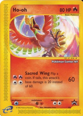 Ho-oh [Pokemon Center NY], WoTC Promo