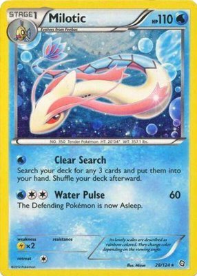 Milotic (Cosmos Holo), Blister Exclusives
