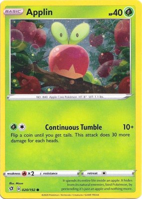Applin (Cosmos Holo), Blister Exclusives