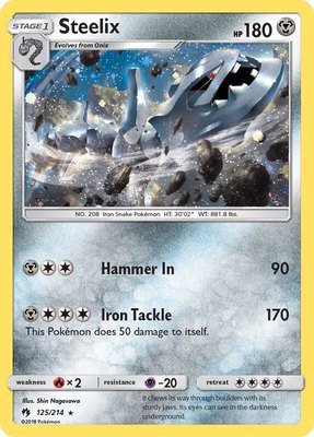 Steelix (Cosmos Holo), Blister Exclusives