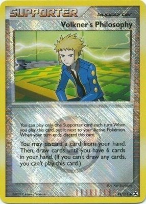 Volkner's Philosophy (Player Reward), League & Championship Cards