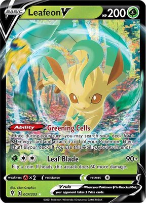 Leafeon V, Evolving Skies