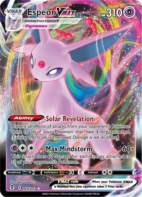 Espeon VMAX, Evolving Skies