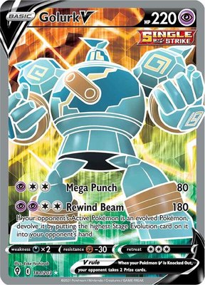 Golurk V (Full Art), Evolving Skies