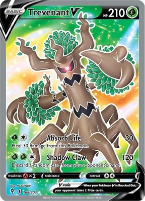 Trevenant V (Full Art), Evolving Skies