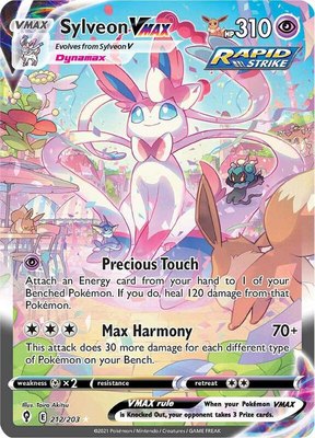 Sylveon VMAX (Alternate Art Secret), Evolving Skies