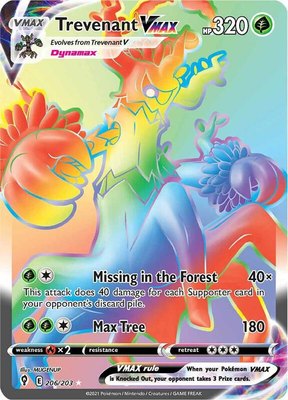 Trevenant VMAX (Secret), Evolving Skies