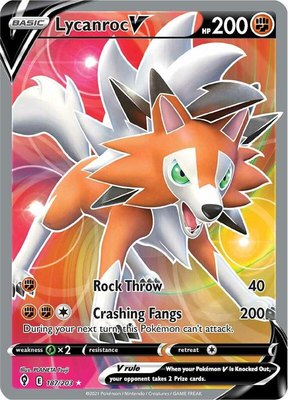 Lycanroc V (Full Art), Evolving Skies