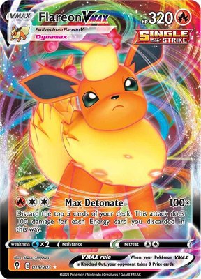 Flareon VMAX, Evolving Skies