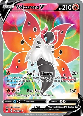 Volcarona V (Full Art), Evolving Skies