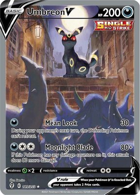Umbreon V (Alternate Full Art), Evolving Skies