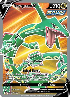 Rayquaza V (Full Art), Evolving Skies