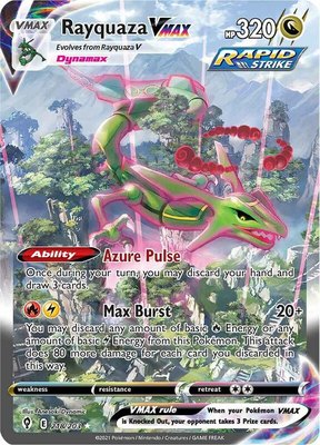 Rayquaza VMAX (Alternate Art Secret), Evolving Skies