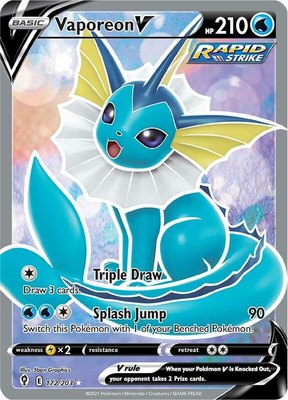Vaporeon V (Full Art), Evolving Skies