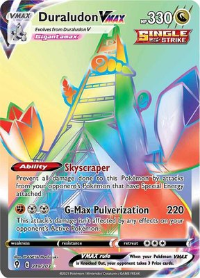 Duraludon VMAX (Secret), Evolving Skies